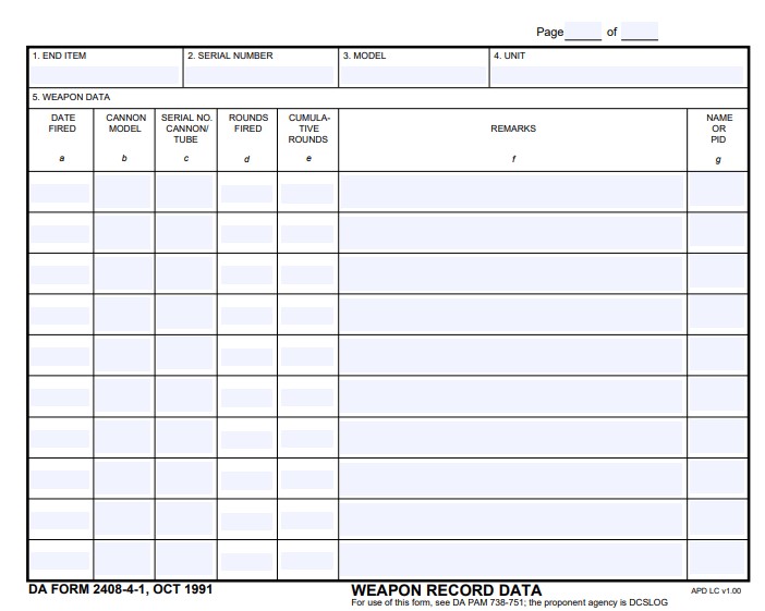 Download da form 2408-4-1