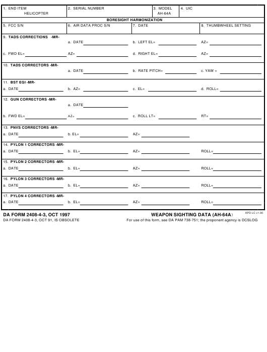 Download da form 2408-4-3