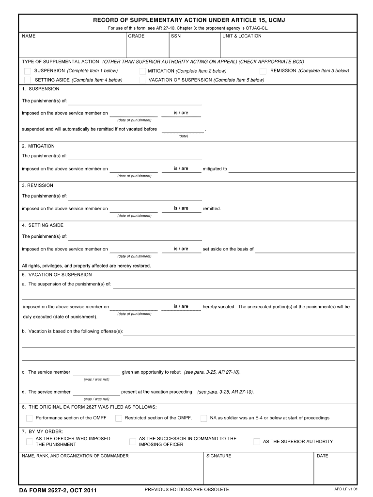 Download da form 2627-2