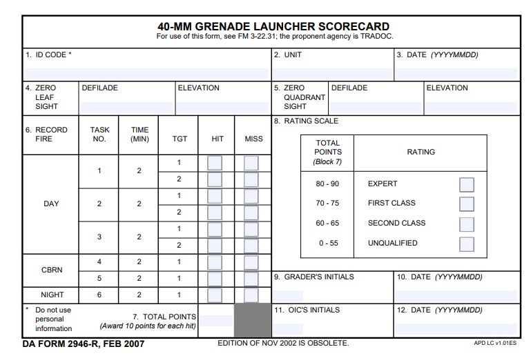 Download da form 2946-R