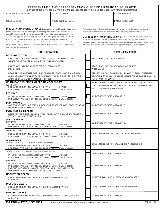 Download da form 3257