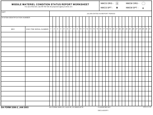 Download da form 3266-2