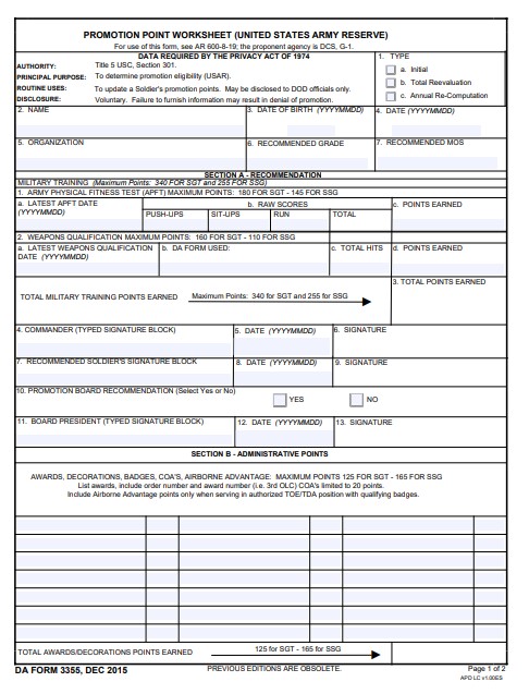 Download da form 3355