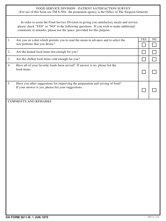 Download da form 3611-R