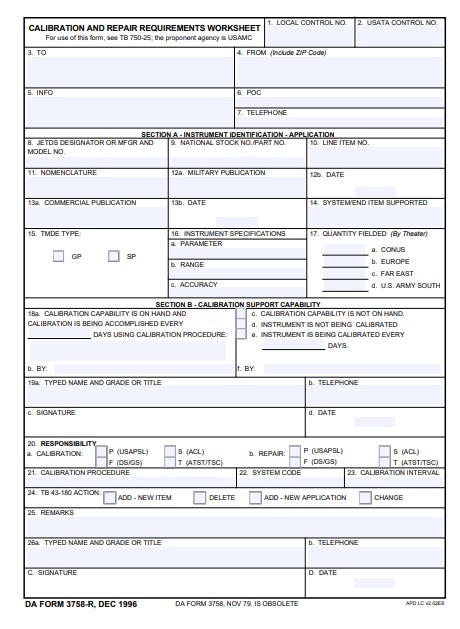 Download da form 3758-R