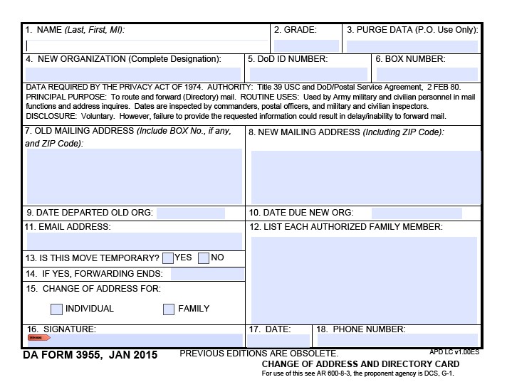 Download da form 3955