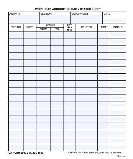 Download da form 3999-3-R