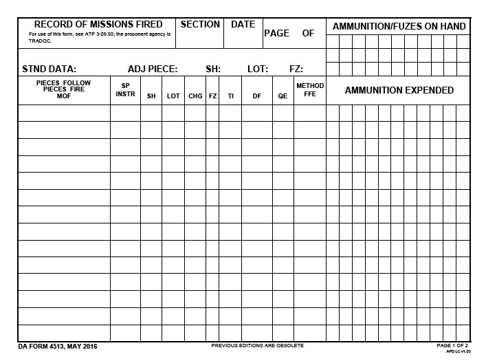 Download da form 4513