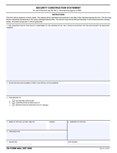 Download da form 4604