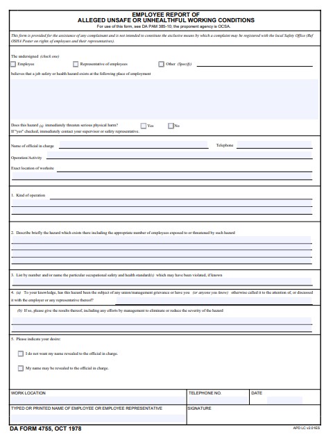 Download da form 4755