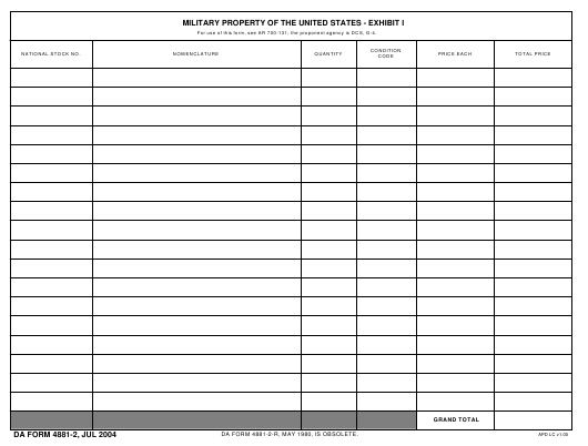 Download da form 4881-2