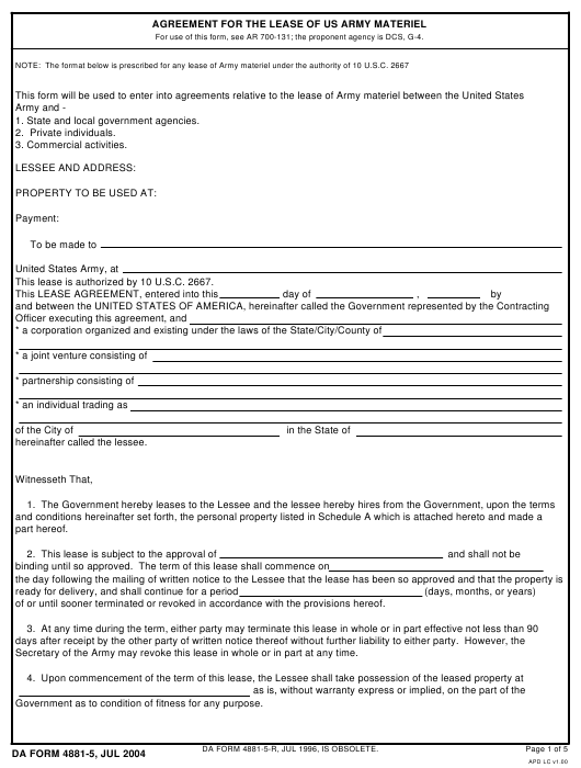 Download da form 4881-5