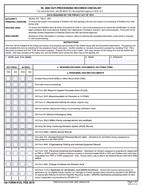 Download da form 5123