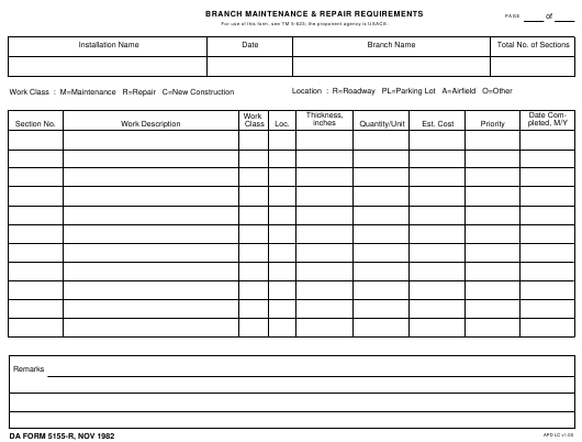 Download da form 5155-R