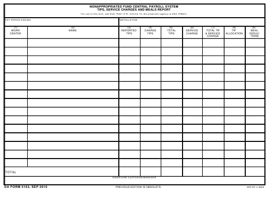 Download da form 5163