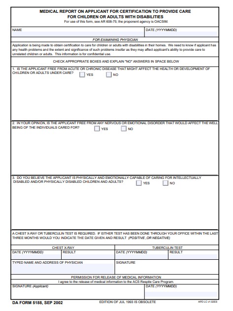 Download da form 5188