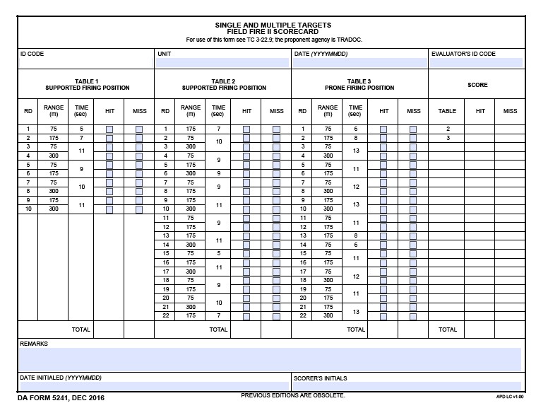 Download da form 5241