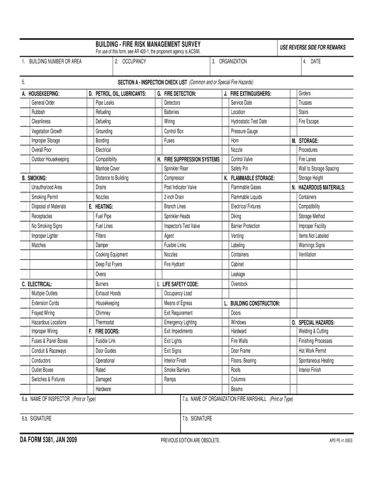 Download da form 5381