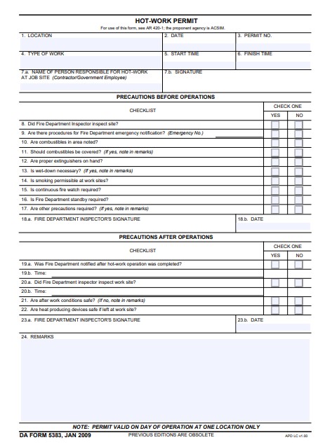 Download da form 5383