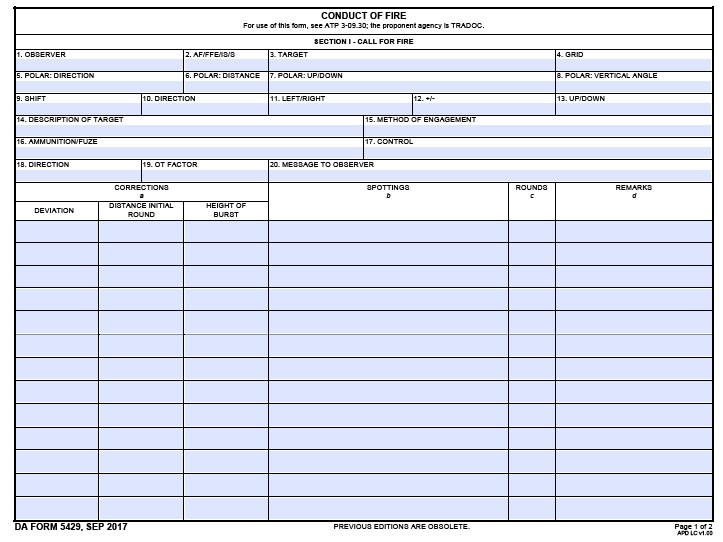 Download da form 5429