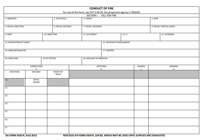 Download da form 5429-R