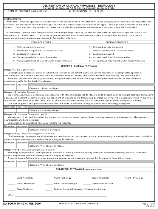 Download da form 5440-4