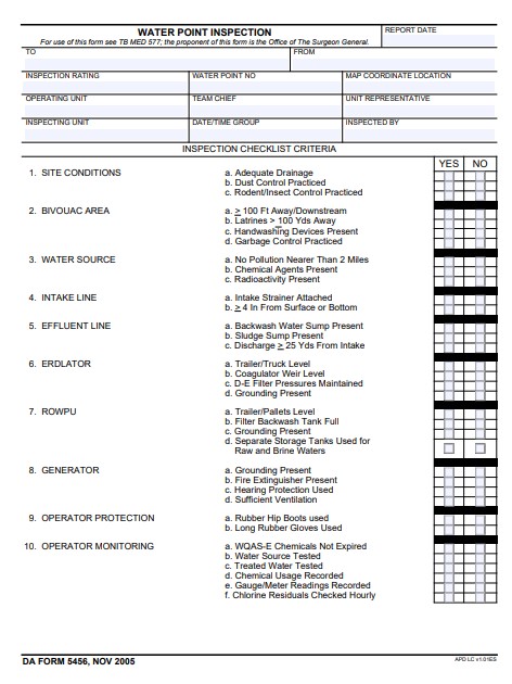 Download da form 5456