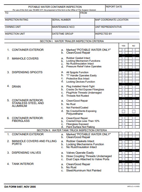 Download da form 5457