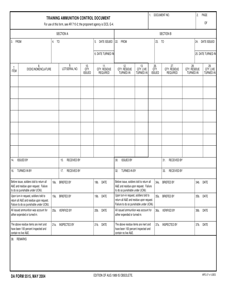 Download da form 5515