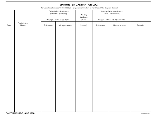 Download da form 5550-R