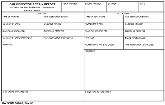 Download da form 5616-R