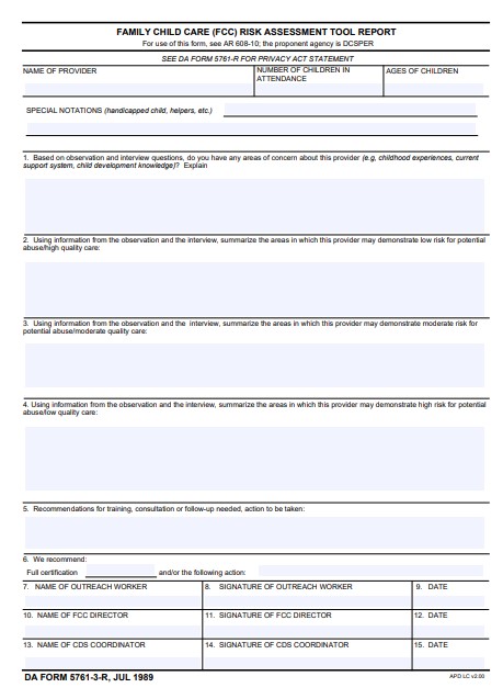 Download da form 5761-3-R