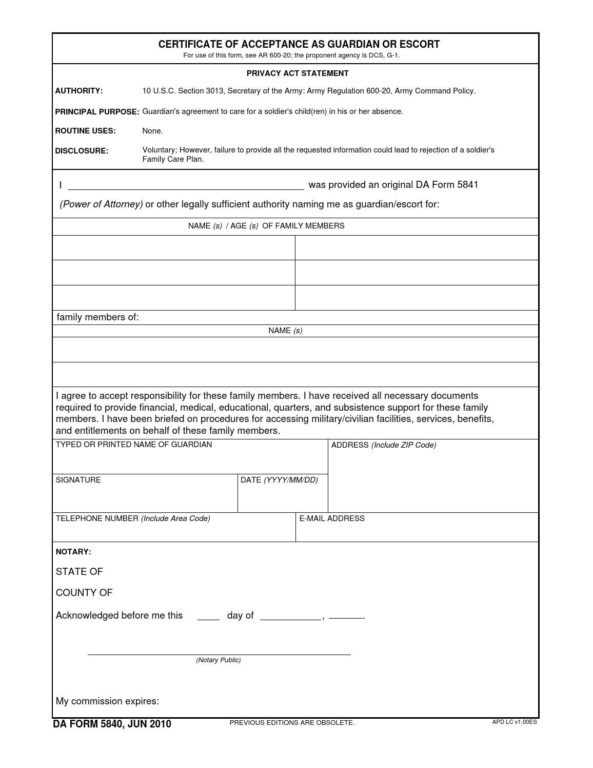 Download da form 5840