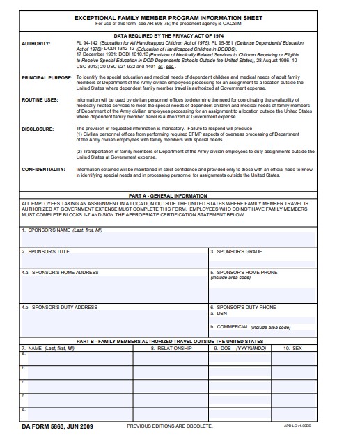 Download da form 5863