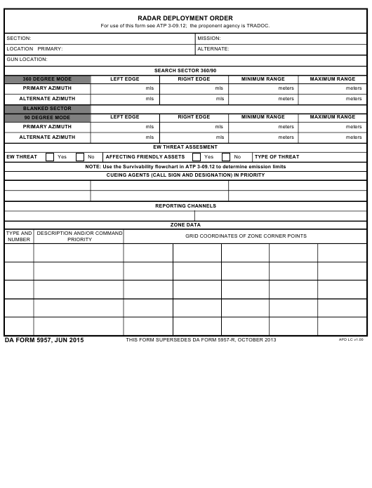 Download da form 5957