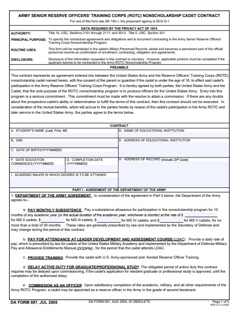 Download da form 597