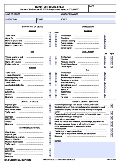 Download da form 6125