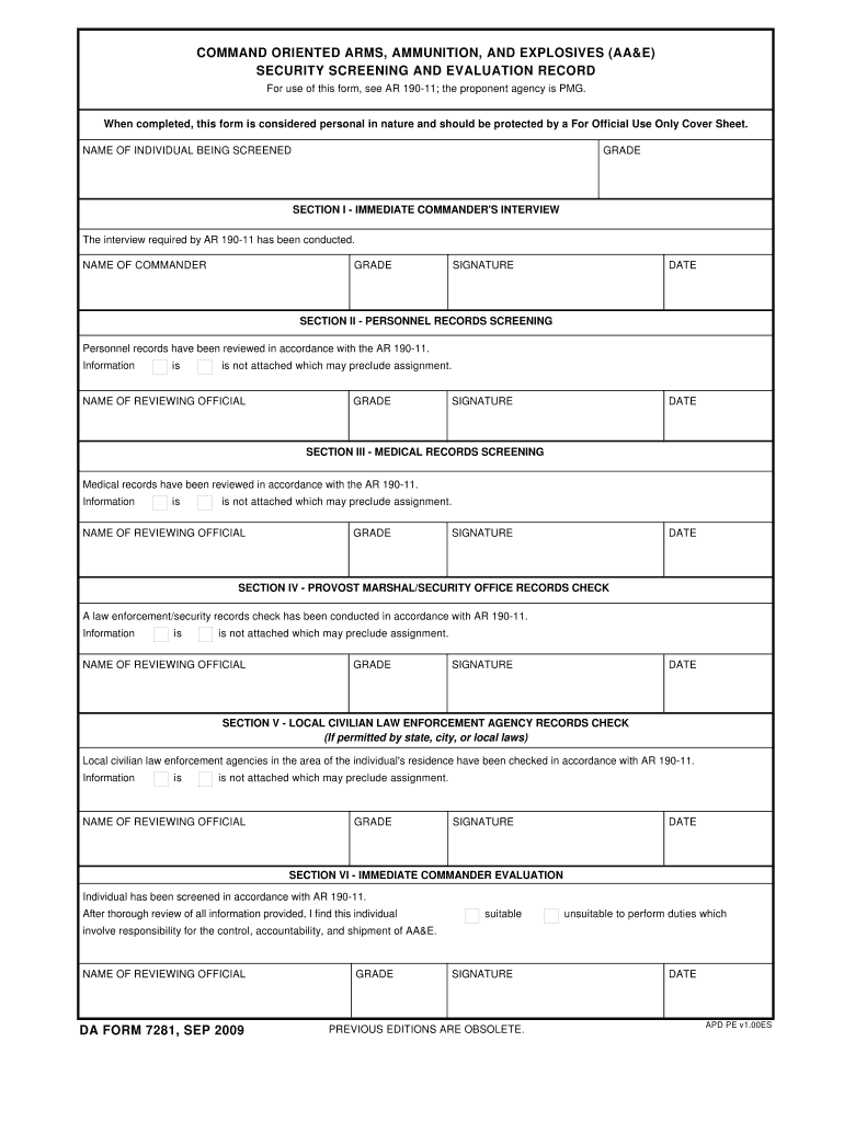 Download da form 7281