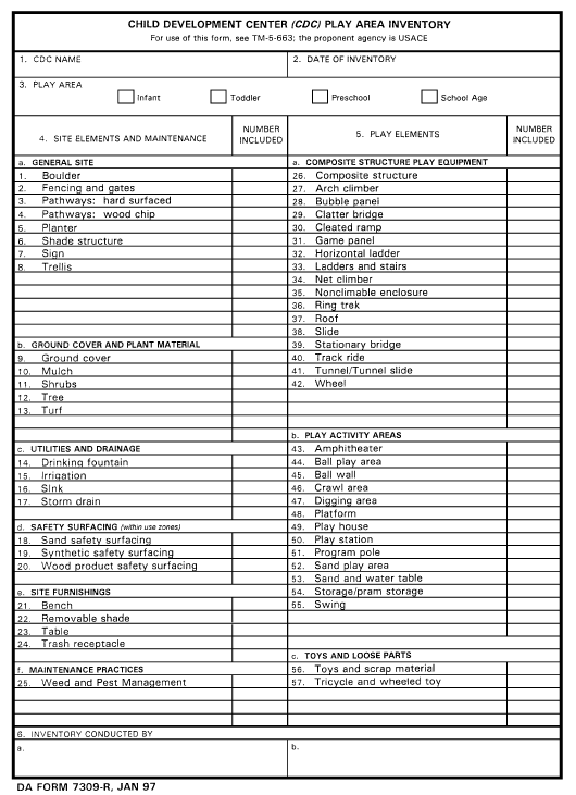 Download da form 7309-R