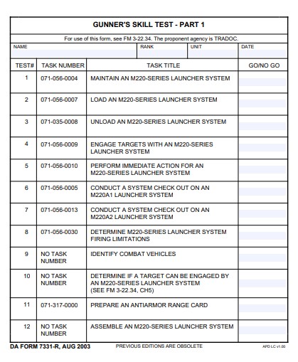 Download da form 7331-R