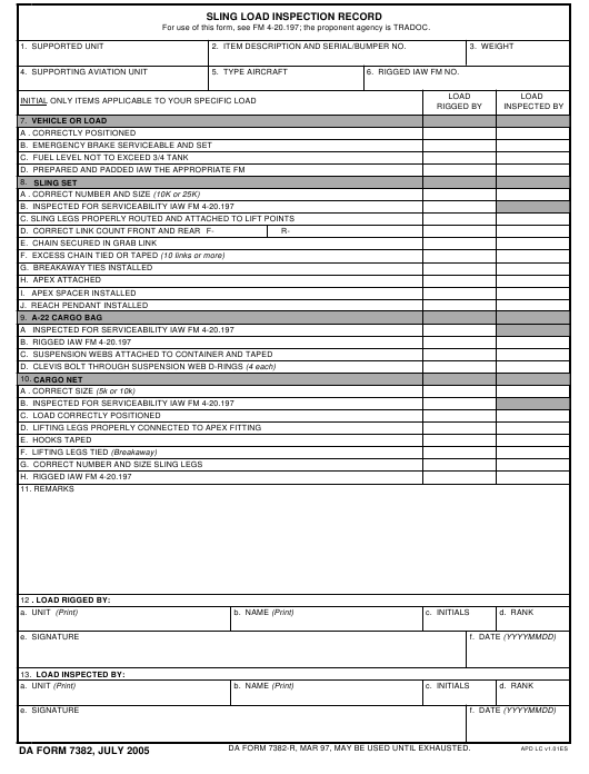 Download da form 7382