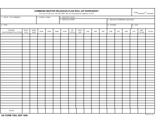 Download da form 7395