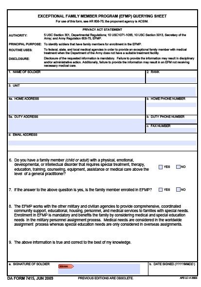 Download da form 7415