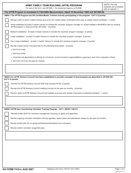 Download da form 7419-4