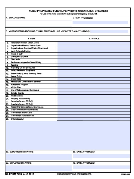 Download da form 7428