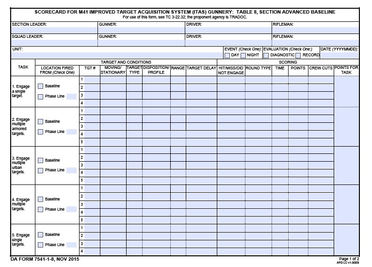 Download da form 7541-1-8