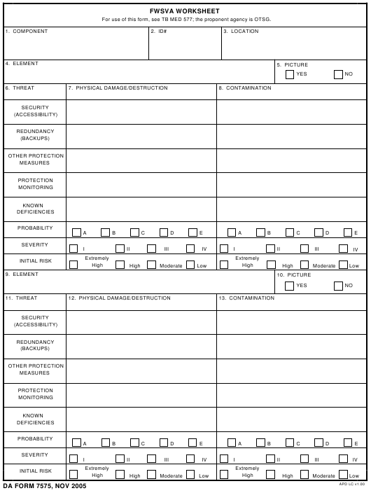 Download da form 7575