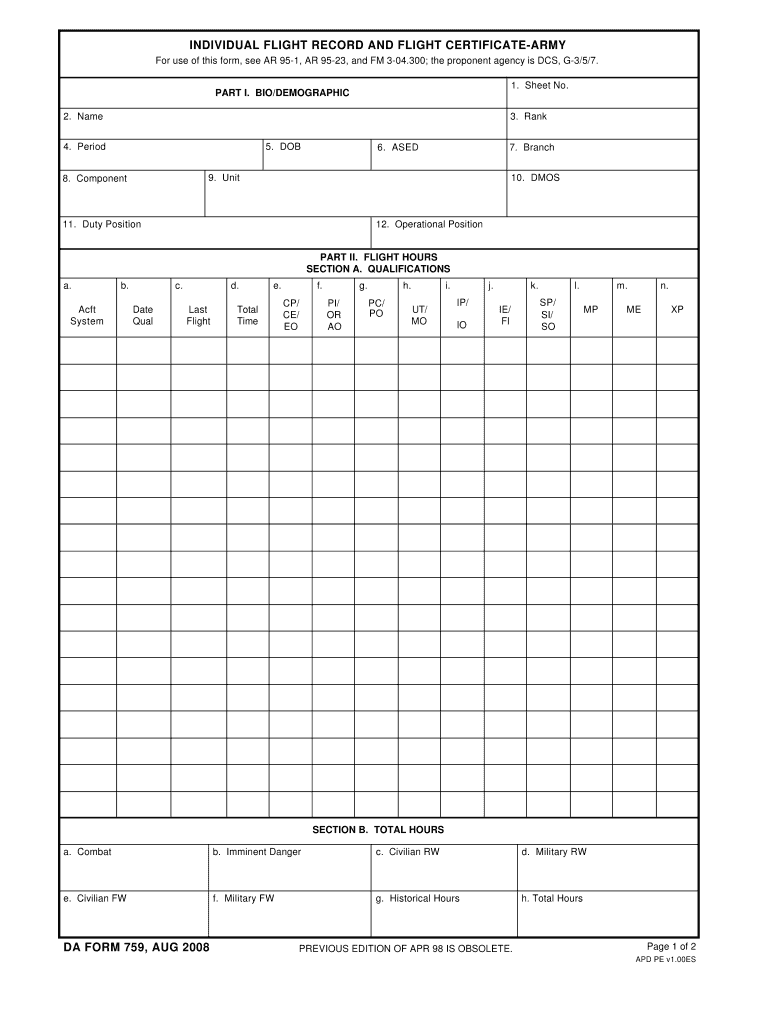 Download da form 759