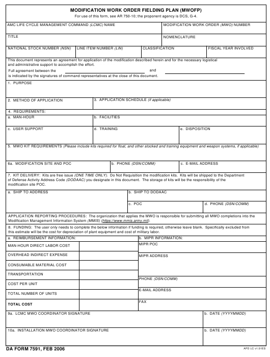 Download da form 7591