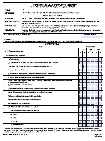 Download da form 7595-1-1